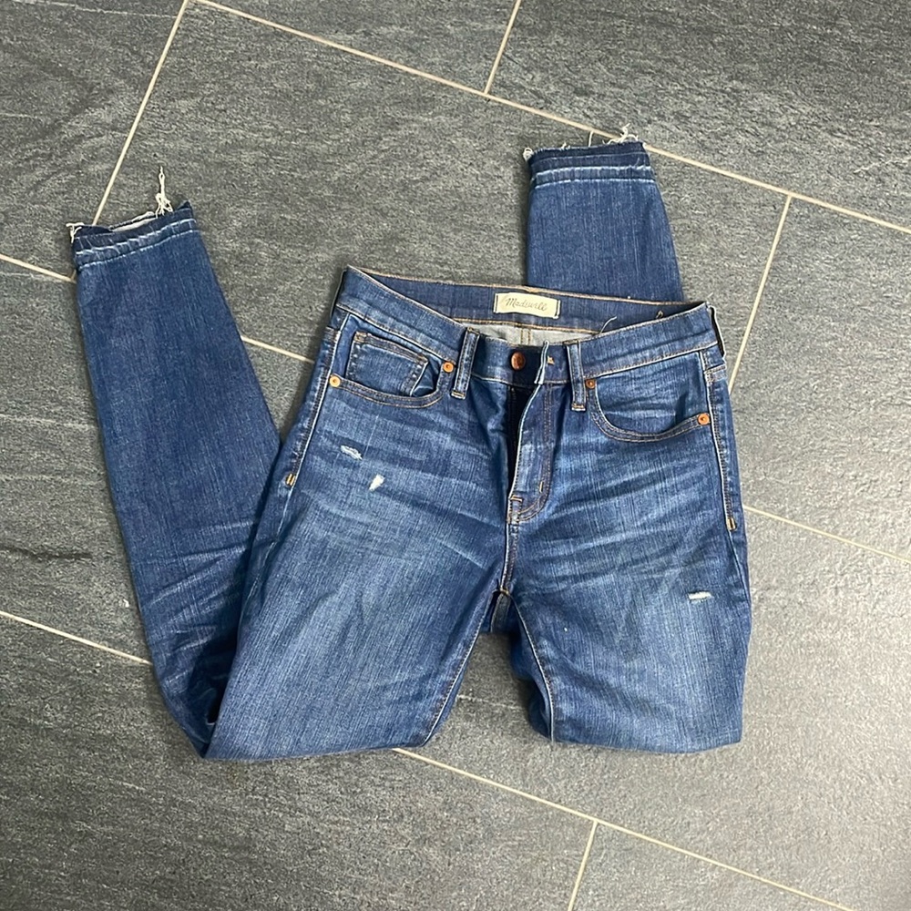 9” skinny jeans